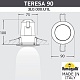 уличный встраиваемый светильник fumagalli teresa 3l0.000.000.ayu1l