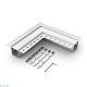 коннектор l-образный arlight sl-linia32-fantom 030097