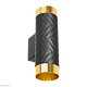 настенный светильник wolta linea wsl-gu10/w09bg