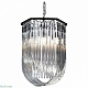 подвесной светильник delight collection murano glass kr0116p-6 black