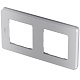 рамка двухместная legrand inspiria 673942