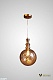 подвесной светильник am group am354-d200 amber