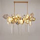 подвесная люстра delight collection britannica 8898p/bs gold/smoky