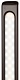 настольная лампа эра nled-505-10w-br б0057201