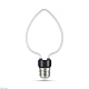 светодиодная лампа gauss filament artline heart е27 4w 2700к 1003802104