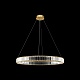 подвесной светодиодный светильник loft it crystal ring 10135/800 gold