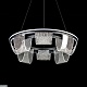 подвесная люстра led4u l7706-630 bk