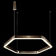 подвесная люстра loft it titanium 10243m gold