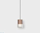 подвесной светильник italline it014-0203 rose gold