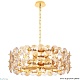 подвесная люстра crystal lux crystal sp12 gold