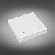 выключатель двухклавишный aployt magnetic track 220 apl.0190.00.02
