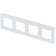 рамка четырехместная legrand inspiria 673966