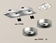 встраиваемый светильник ambrella light techno xc7635004 (c7635, n7013)