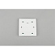 выключатель двухклавишный aployt magnetic track 220 apl.0190.00.02