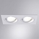 встраиваемый светильник arte lamp tarf a2178pl-2wh