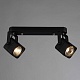 спот arte lamp lente a1314pl-2bk