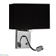 бра lumina deco kasni ldw 6053-2 bk