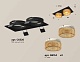 комплект встраиваемого светильника ambrella light techno spot xc (c6526, n6154) xc6526044