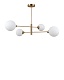 люстра на штанге moderli molecule v10837-4p