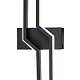настенный светильник escada rail 10219/2led black