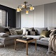 люстра на штанге escada milora 1101/6p
