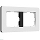 рамка двухместная werkel split 4690389208225 w0023068 a067989