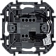переключатель одноклавишный с подсветкой/индикацией legrand inspiria 673662