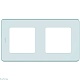 рамка двухместная legrand inspiria 673945