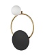 бра vele luce saturno vl5764w21