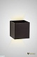 настенный светильник am group am112-2x5w-coffee