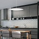 подвесной светодиодный светильник mantra slim 8101