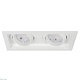 встраиваемый светильник arlight ms-vortex-built-s170x90-2x12w day4000 (wh-wh, 20 deg, 230v) 057770