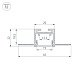 профиль arlight sl-linia20-fantom-2500 black 039071