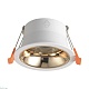 встраиваемый светильник crystal lux clt 081c wh-go