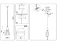 подвесной светильник ambrella light high light heigh light lh58111