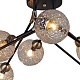 люстра на штанге illumico il0264-8csq-79 bk ab