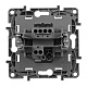 выключатель кнопочный одноклавишный legrand etika 6a 250v алюминий 672414