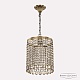подвесной светильник bohemia ivele crystal 19201/20iv pa leafs r801