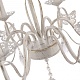 подвесная люстра arte milano 346179/6 wt+sl