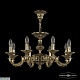 подвесная люстра bohemia ivele crystal verona 72201/8/210 gb