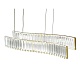 подвесной светильник lumina deco ldp 6039-2-pr gd