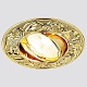 встраиваемый светильник ambrella light classic 711 g