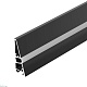 алюминиевый профиль arlight plintus-h40-2000 black 052398