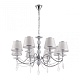 подвесная люстра arte milano 342109/8 cr+lwt