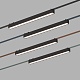 трековый однофазный светильник denkirs belty linear dk5676-bk
