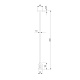 декоративная стойка elektrostandard esthetic magnetic 85151/00 a065447