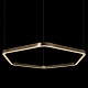 подвесной светодиодный светильник loft it titanium 10243xl gold