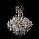 подвесная люстра crystal lux diva sp60 chrome