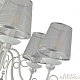 подвесная люстра arte milano 347620/6 wt+sl