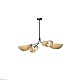 подвесная люстра maytoni organic mod225pl-04b